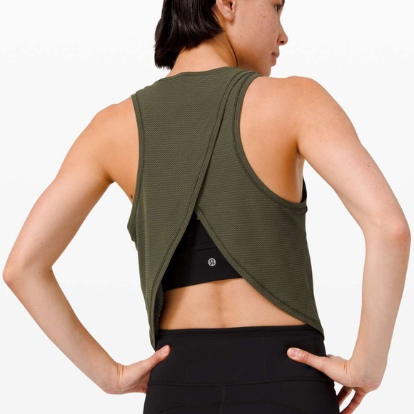 lululemon athletica Tops - lululemon fast as light tank mesh